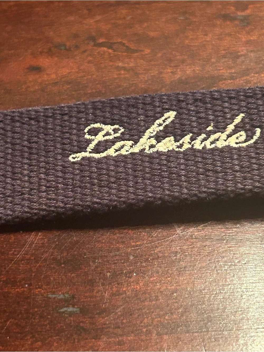 Men’s Woven Lakeside Country Club Peter Millar Belt Size 36